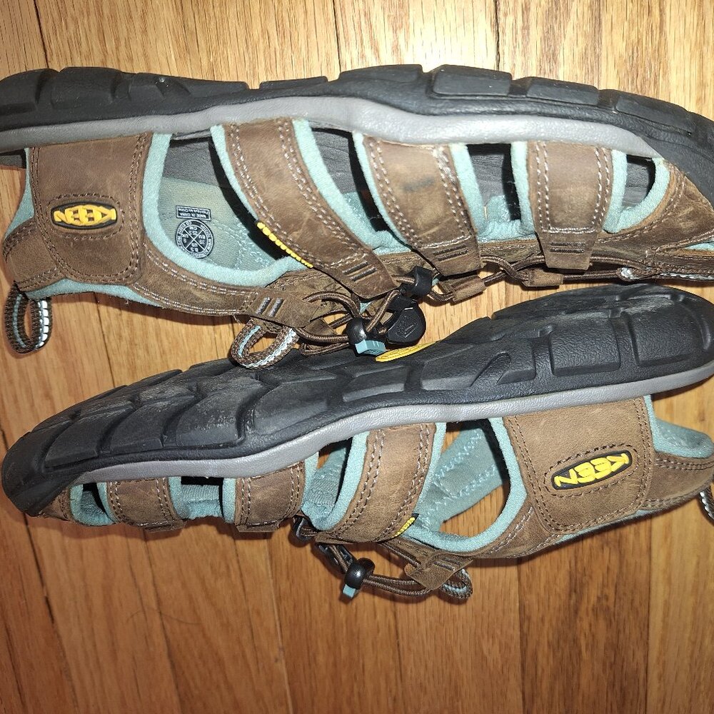 Keen Sandals Womens 8.5 Clearwater CNX Trail Water Sport Brown pre-owned GOOD - Picture 4 of 6
